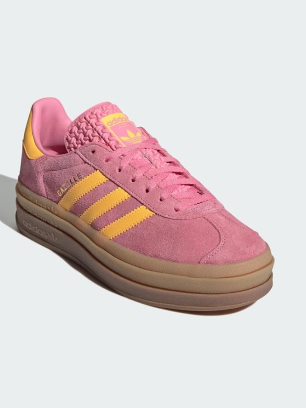 Adidas Gazelle Bold Bliss Pink Spark Platform Sneakers size 8